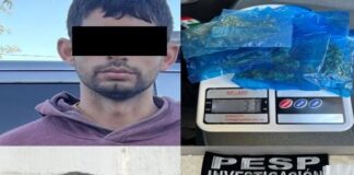 *Acciones de prevención de la Policía Estatal derivan en aseguramiento de dos personas en Hermosillo