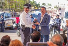 *ENTREGA LAMARQUE NUEVO PARQUE VEHICULAR Y EQUIPO TECNOLÓGICO A LA SSPM*
