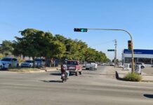 *REHABILITAN SEMÁFOROS SITUADOS EN 5 DE FEBRERO Y CTM, CANANEA Y LAGO SUPERIOR*