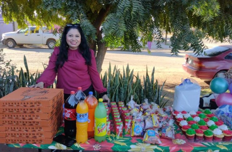 Mujeres con Valor llevan alegría a niñas y niños del Portón.